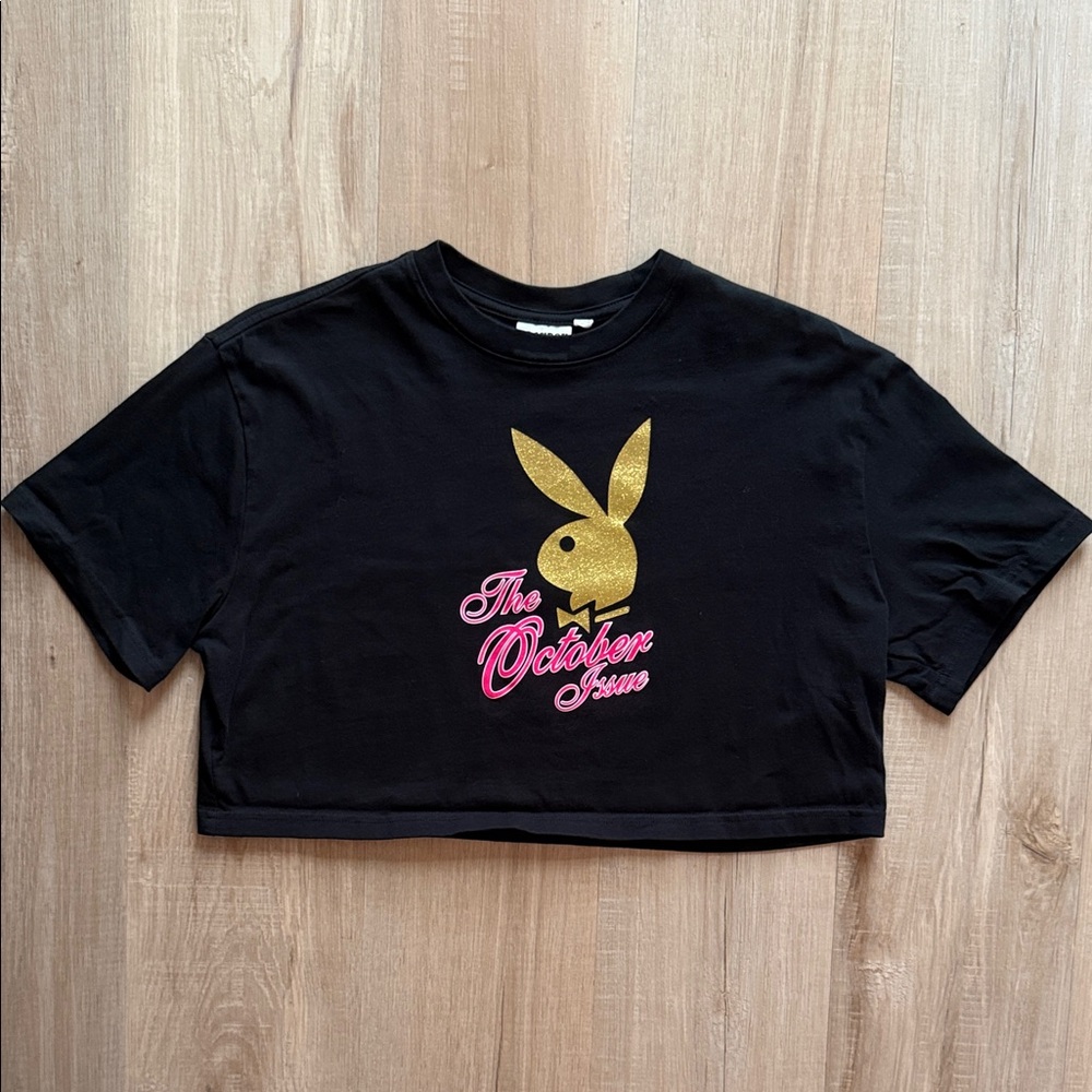 Playboy x The October Show - Drake - Cropped Tee